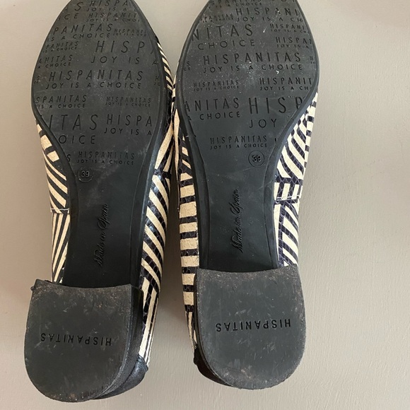 Hispanitas black and white flats - Picture 7 of 7